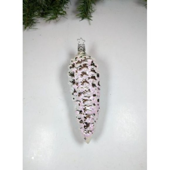 Inge Glas Pinecone Retired Old World Christmas Ornament - Picture 1 of 5